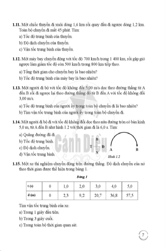 Bài Tập Vật Lí 10 - Cánh Diều