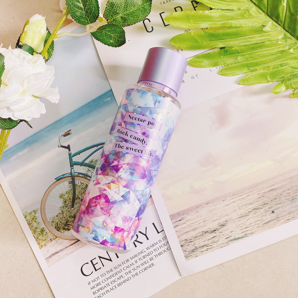 Xịt thơm body toàn thân Vic mist 250ml Candy, Sugar, Cake, Fruit
