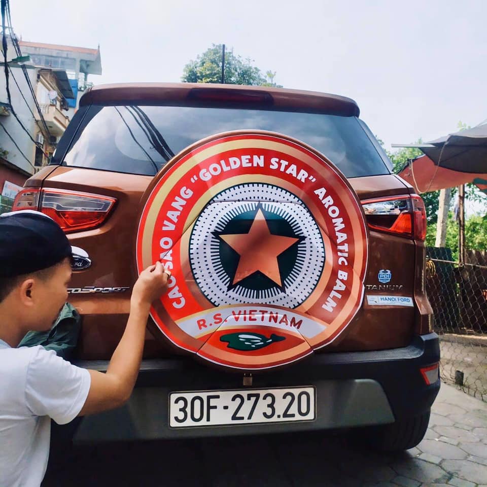 Tem Dán Ốp Lốp, Capo Khiên Captian Mẫu Mới
