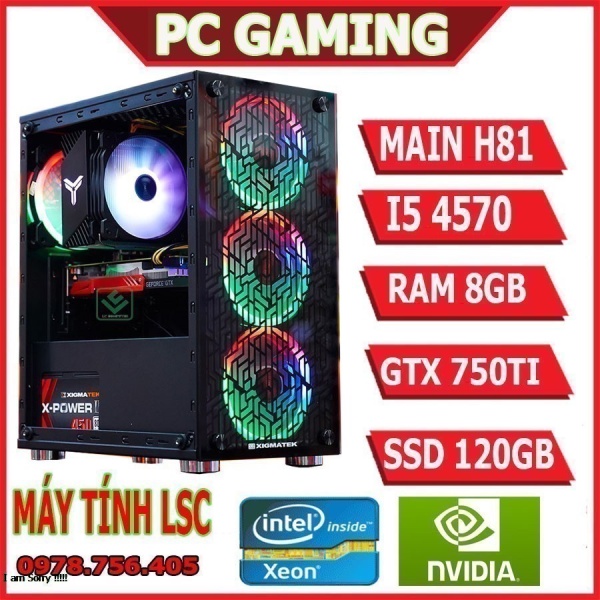Bảng giá PC GAMING - H81 / I5 4570 / RAM 8GB / VGA 750TI CHƠI GAME ONLINE Phong Vũ