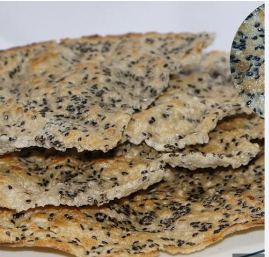 BÁNH TRÁNG nướng mè đen Bình Định 500gram
