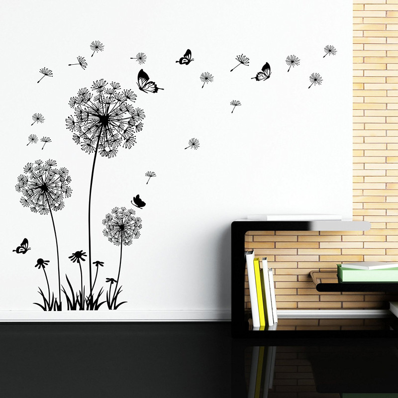 [HCM]DECAL DÁN TƯỜNG ĐÔI BỒ CÔNG ANH ĐEN VÀ CÔ GÁI XE ĐẠP