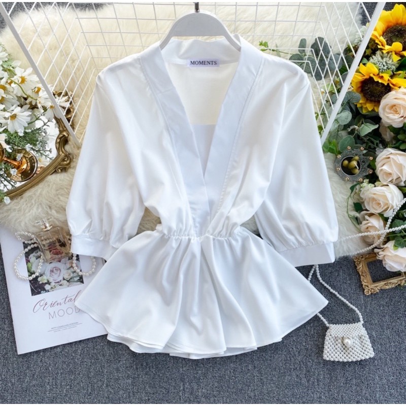 [HCM]Áo Peplum #Bigsize 60=>90KG