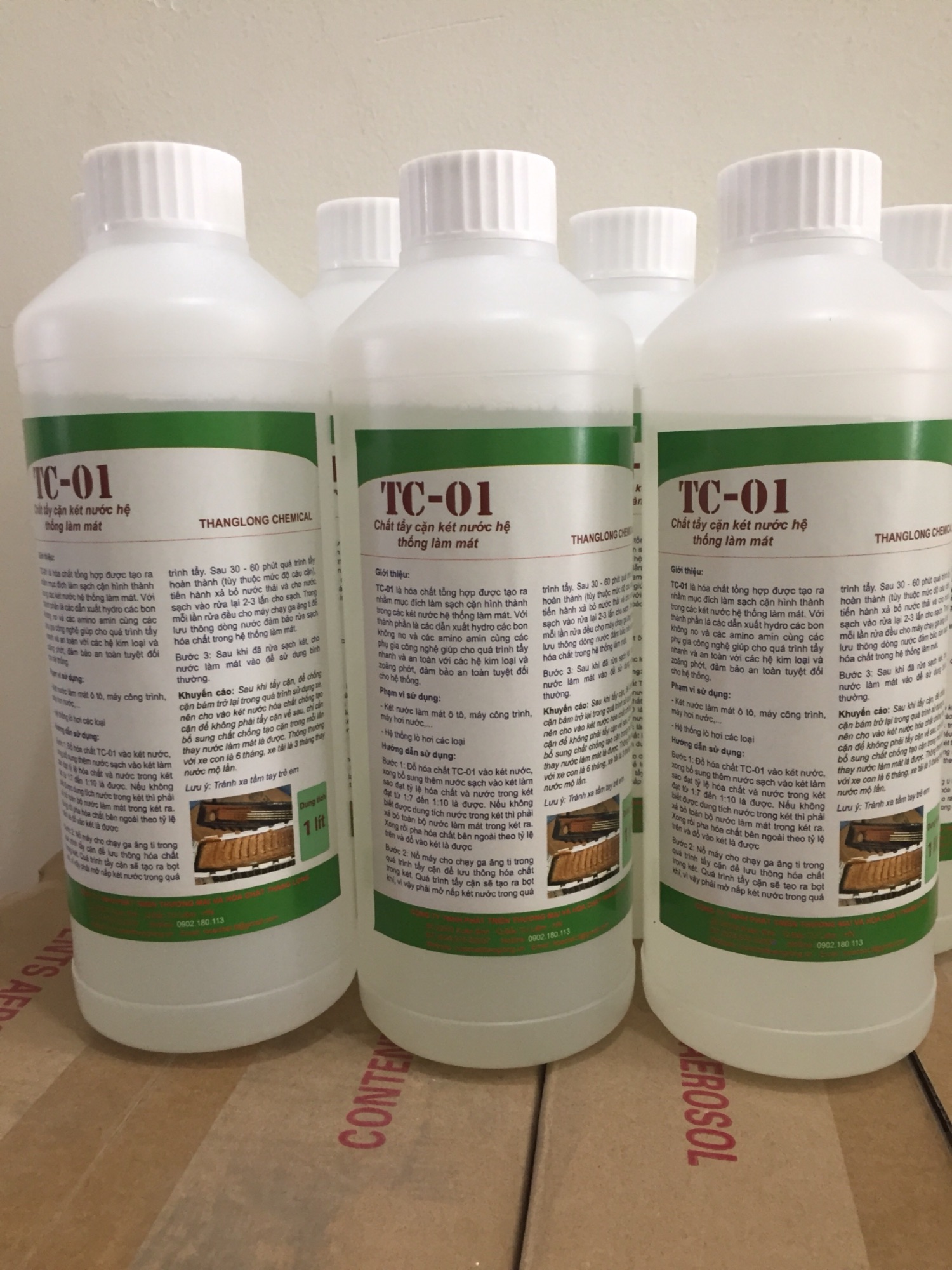 [HCM]Chất Tẩy Cặn Két Nước Hệ Thống Làm Mát TC-01 ( 1 lít)