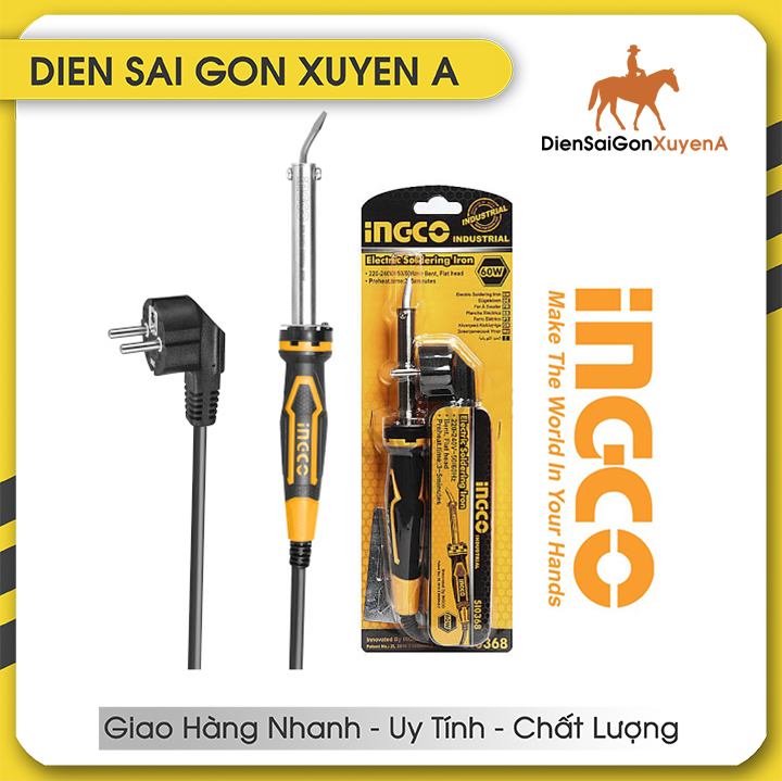 Mỏ hàn chì 60w 220v ingco si0368