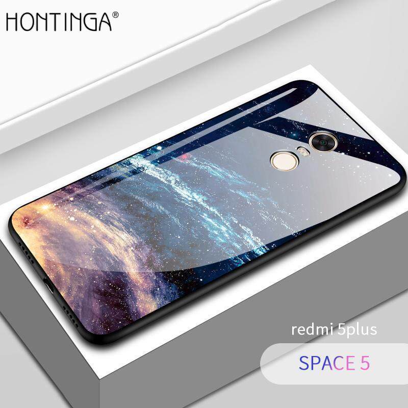 Hontinga Fantasy Space Luxury Fashion Case For Xiaomi Redmi 5 Plus Case Anti-fall Protector TPU Protective Hard Casing cover