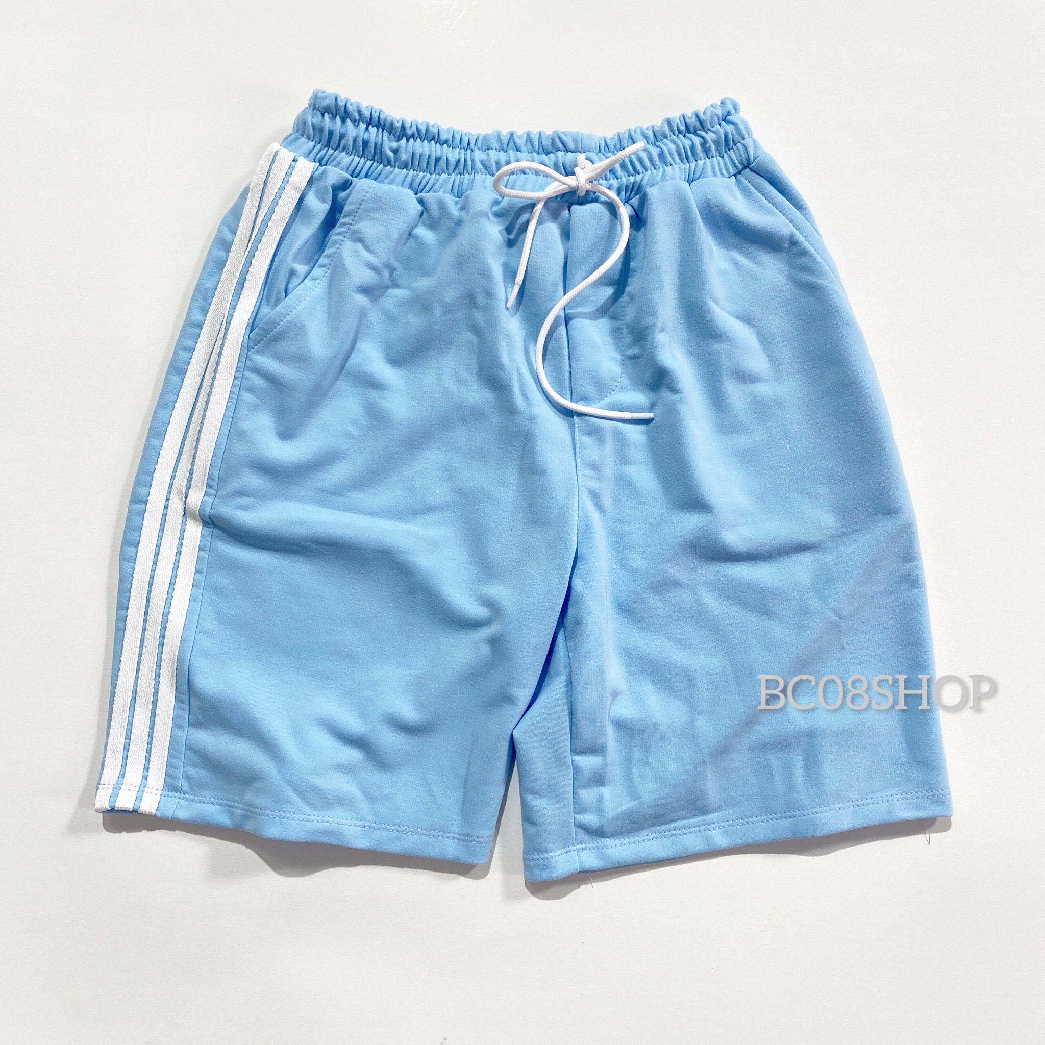 Quần Short Nữ 3 Sọc Basic Chất Thun Cotton mềm mịn BC150