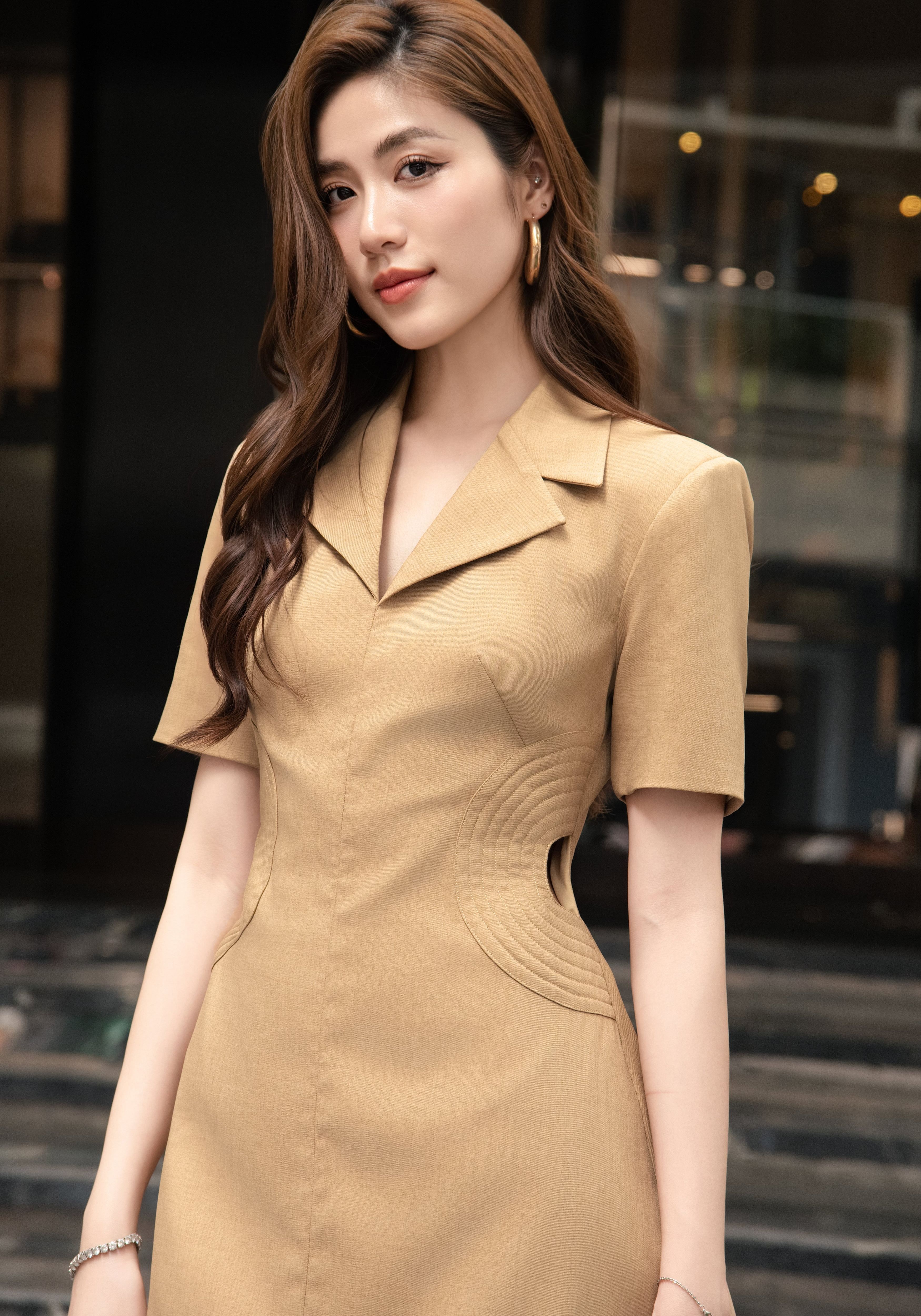Voucher siêu sale 15% OLV - Đầm Christine Dress