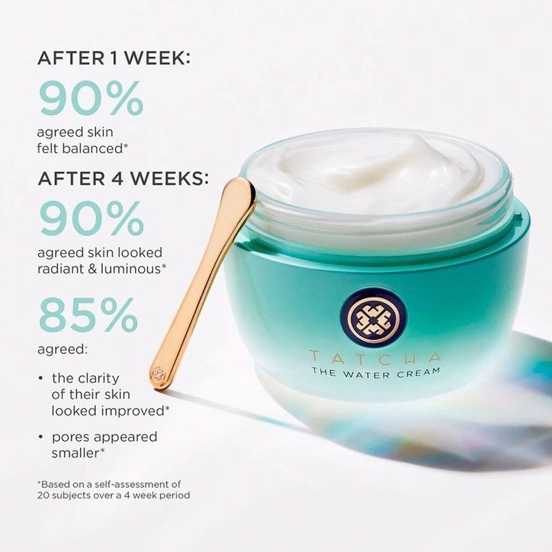 Kem dưỡng ẩm Tatcha The Water Cream 10ml (tách set)