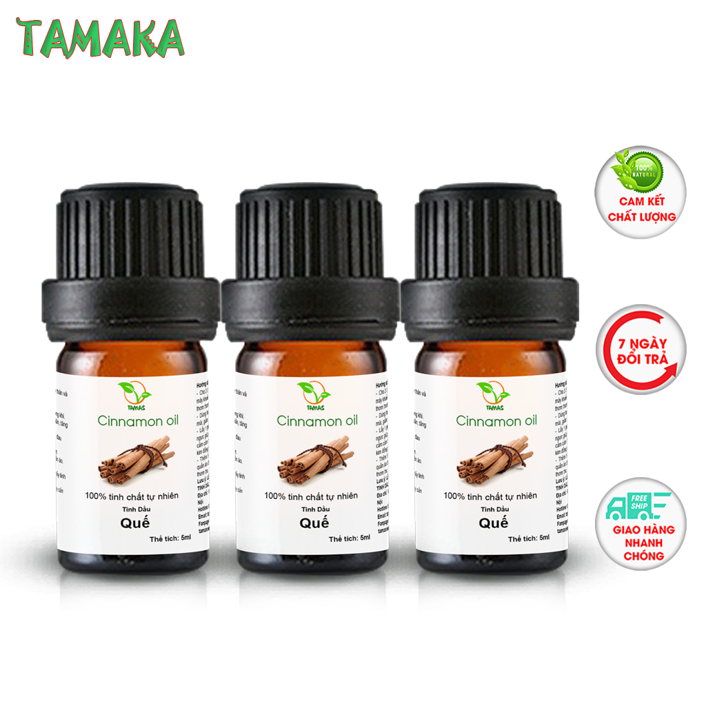 combo 3 chai tinh dầu 5ml mùi tự chọn-TAMAKA