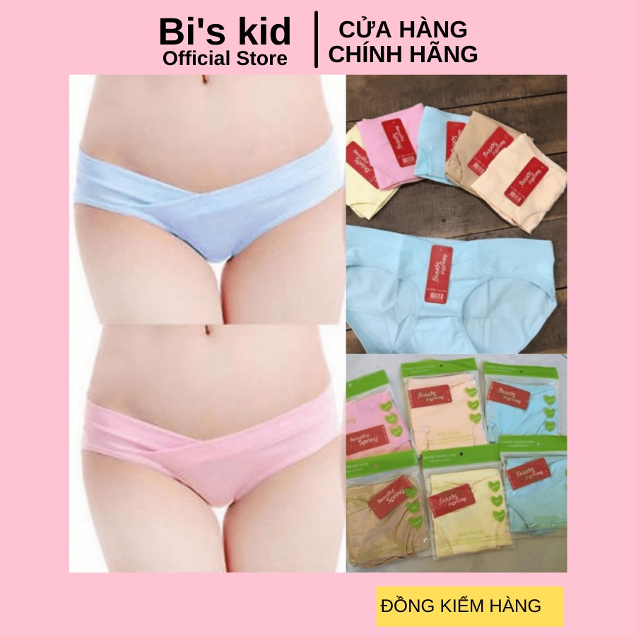 Quần lót bầu Spring cạp chéo cotton 50-80kg