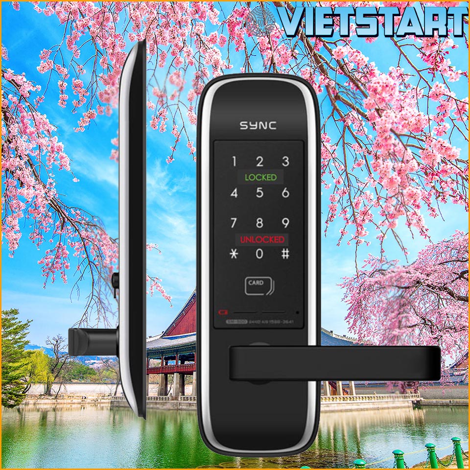 Ổ khóa thông minh milre hàn quốc sm500