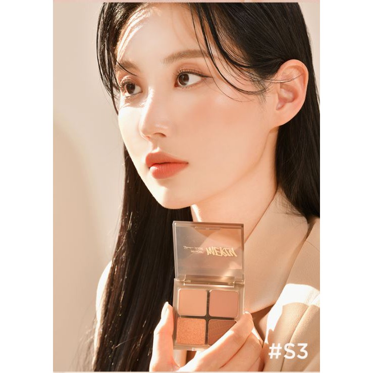 Bảng Phấn Mắt 4 Ô Merzy Mood Fit Shadow Palette 8g