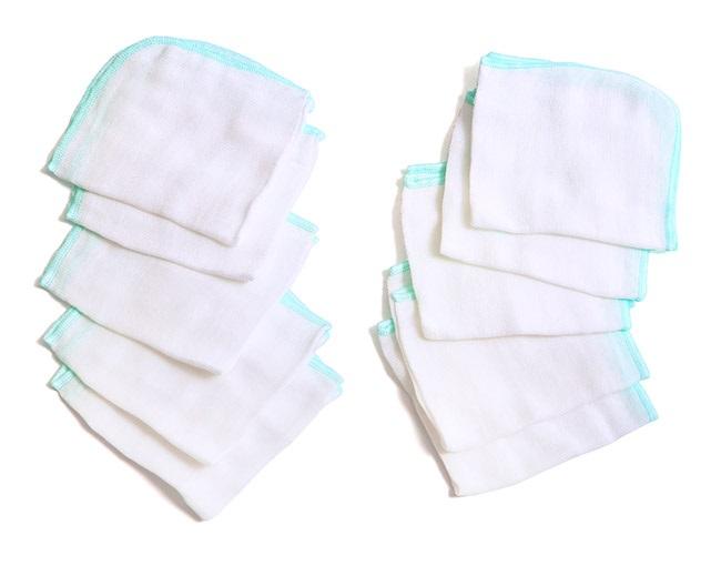 [HCM]Combo 20 khăn sữa Xô 4 lớp (25 x 25 cm)