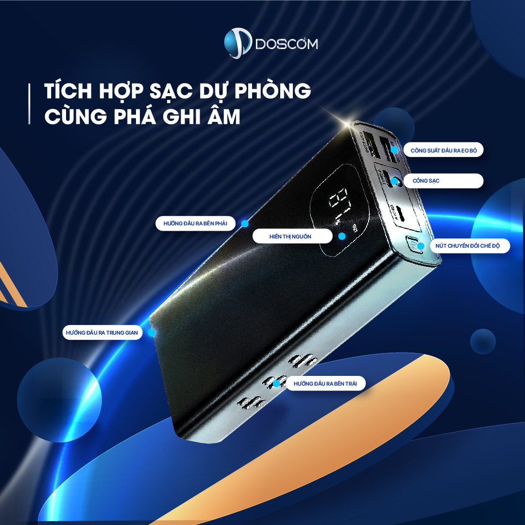 DI1 Doscom – Thiết bị chống ghi âm