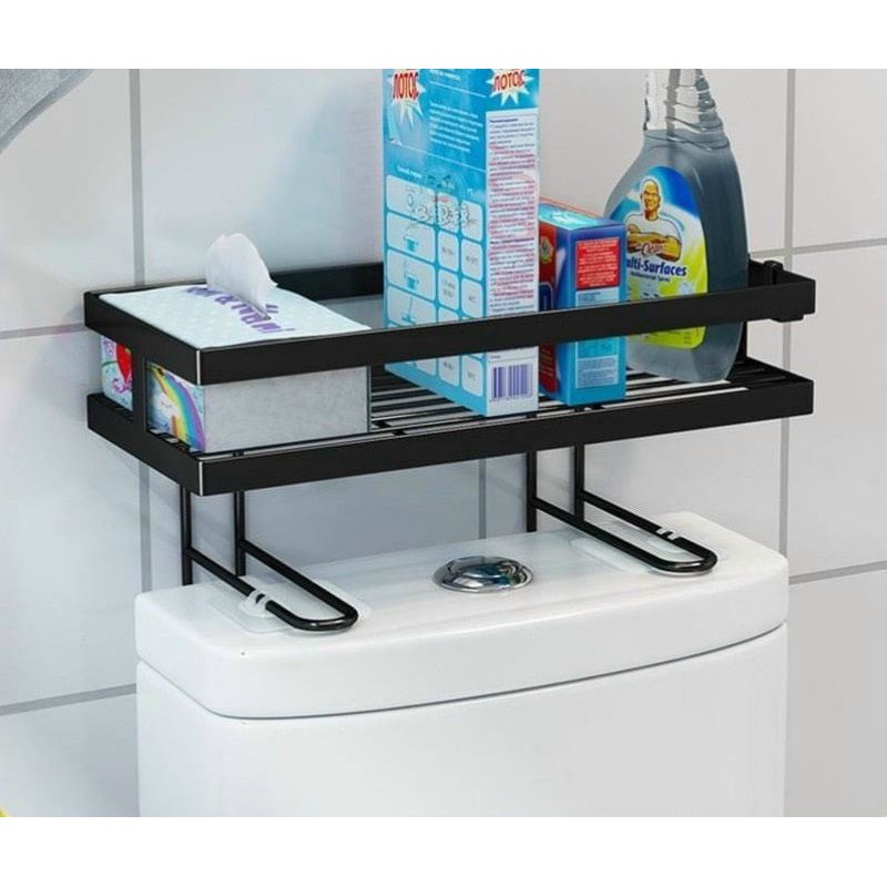 Iron rack for basin toilet coating powder coated anti-rust