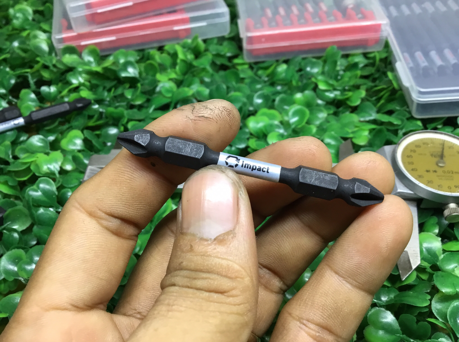 [HCM]Mũi Vít 2 Đầu Chính Hãng Có Từ Ph2&Ph2-65mm