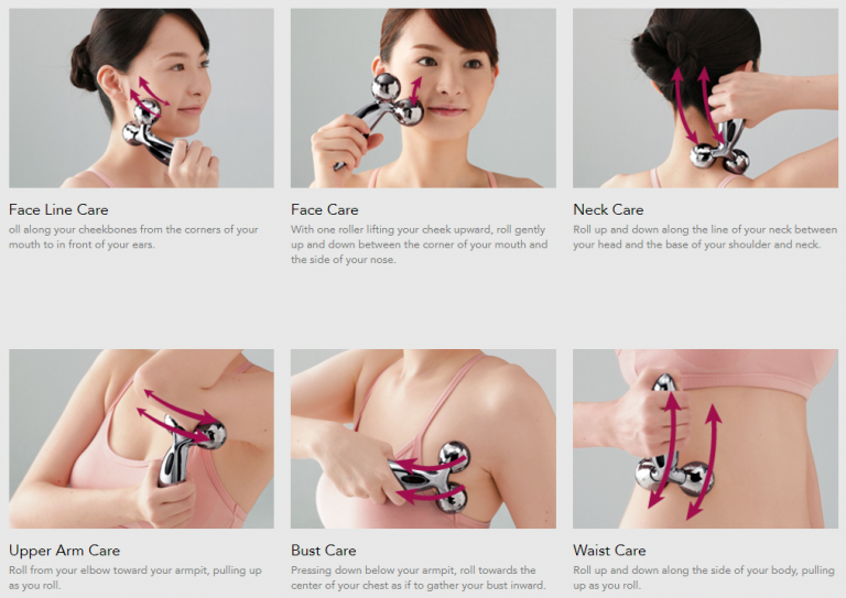 [HCM]Cây Lăn Nâng Cơ Mặt Massage 3D Hàn Quốc