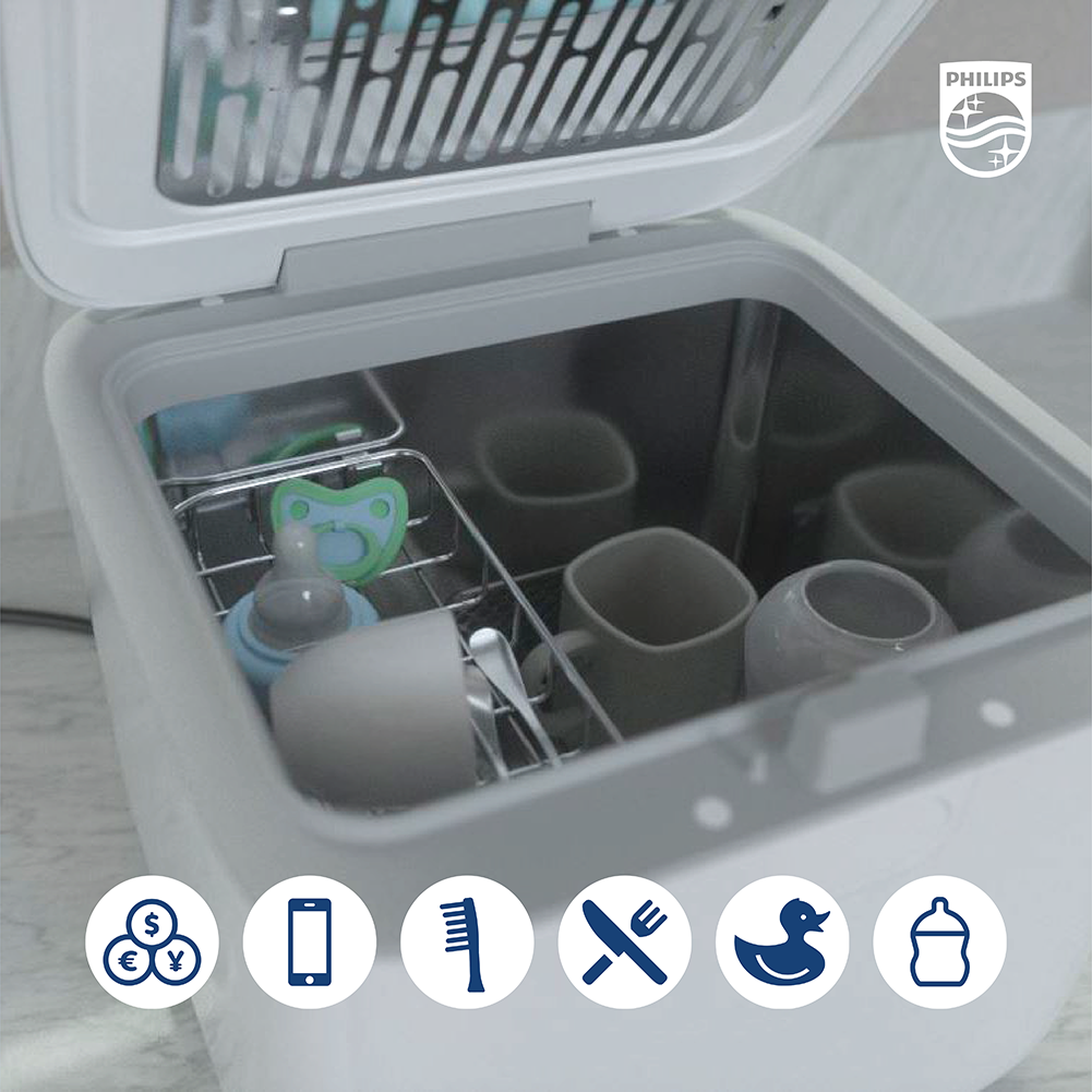 [Flash sales] Hộp khử trùng Philips UVC Disinfection Box