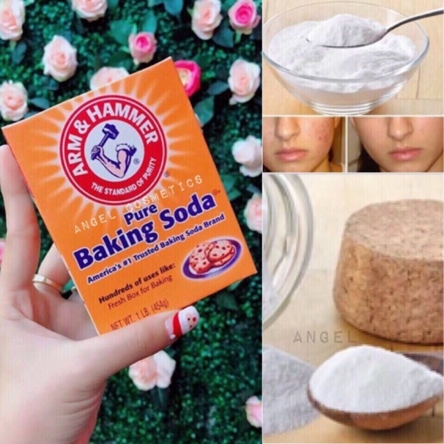 Bột baking soda hộp lớn 450gr