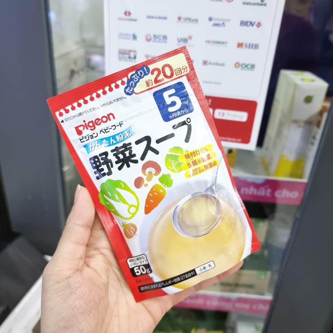 Bột Dashi Pigeon Nhật Bản cho bé ăn dặm