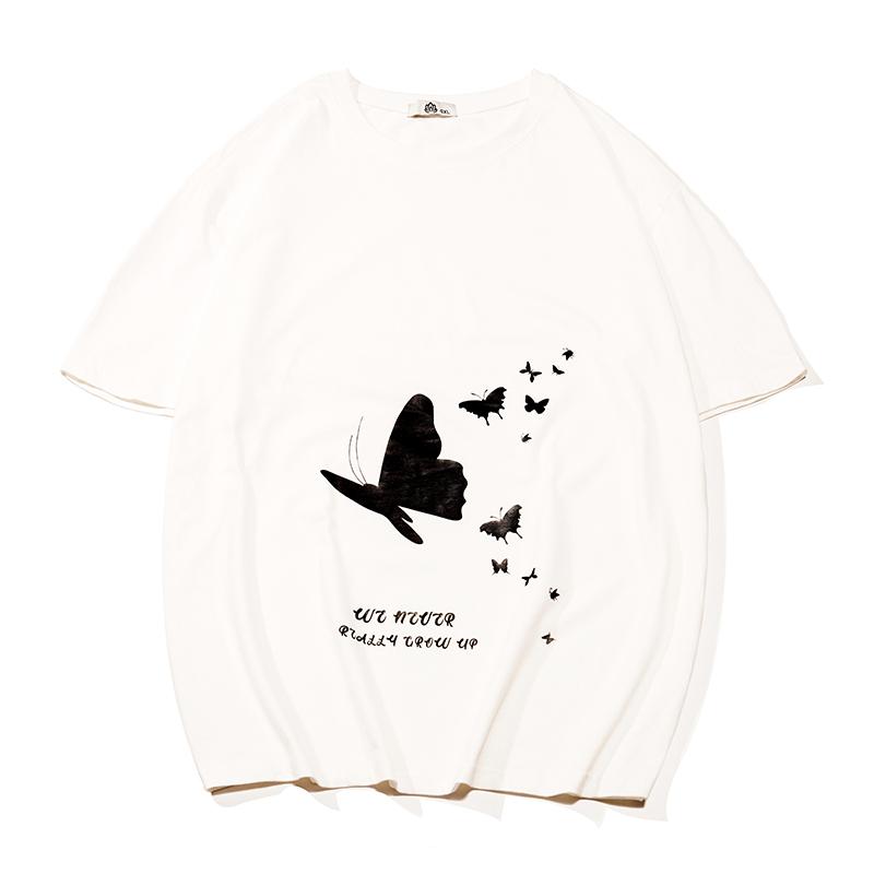 Áo thun Stee BUTTERFLY IV B&W Unisex
