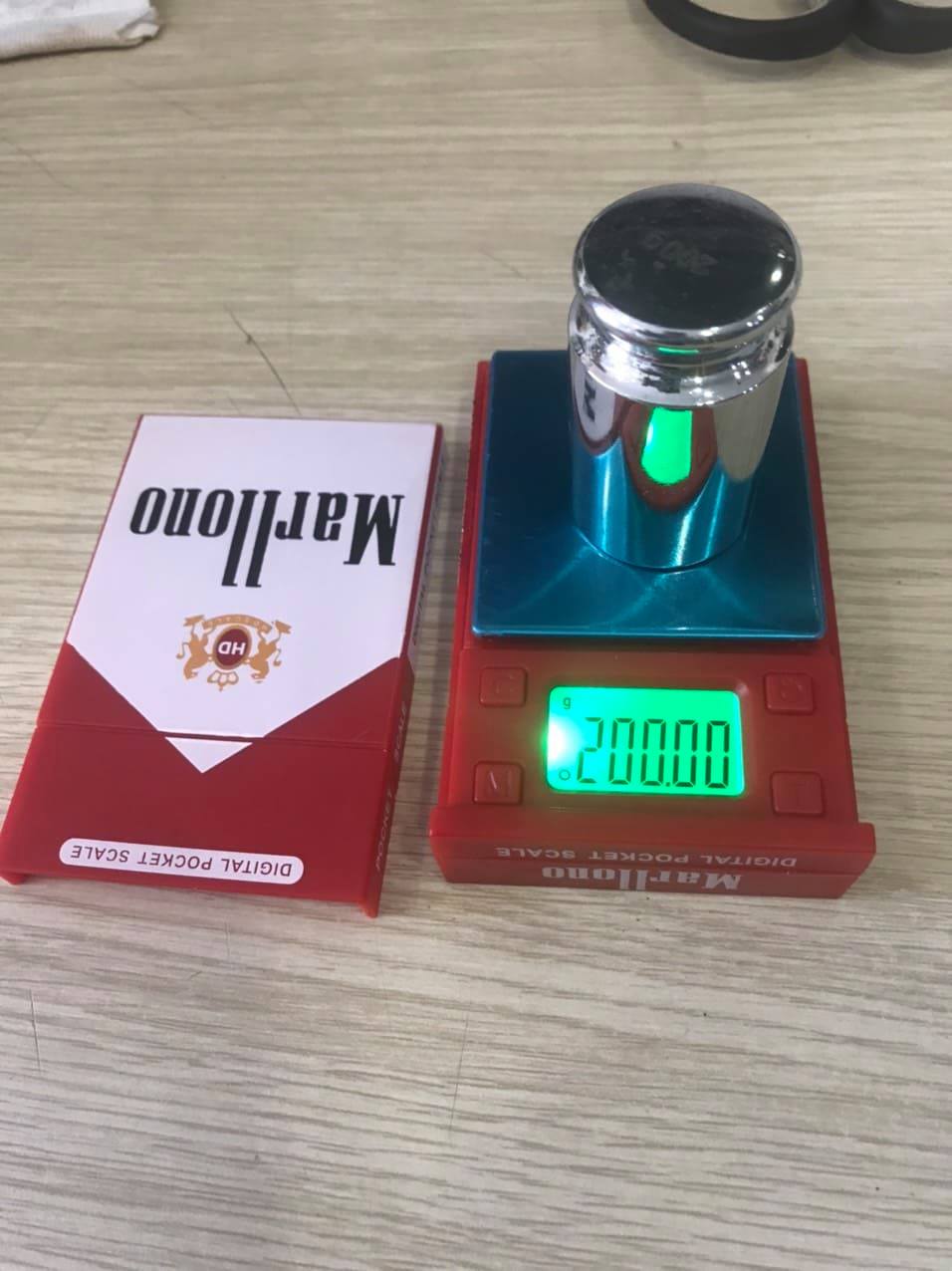 Cân tiểu ly điện tử 200g 0.01 nhỏ gọn kiểu dáng manlloro độ chính xác cao bảo hành 1 năm