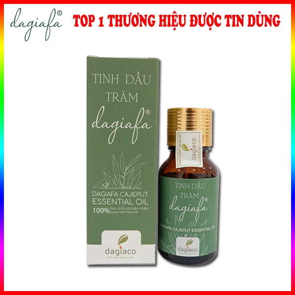 [TOP SẢN PHẨM BÁN CHẠY] - Tinh Dầu Tràm Nguyên Chất Cho Bé Và Gia Đình - Tinh Dầu Tràm Dagiafa 15ml - Tinh Dầu Tràm Thoa, Pha Nước Tắm, Xông Phòng - Hỗ Trợ Giảm Vết Muỗi Đốt, Ho, Sổ Mũi, Nghẹt Mũi - An Toàn - Hiệu Quả