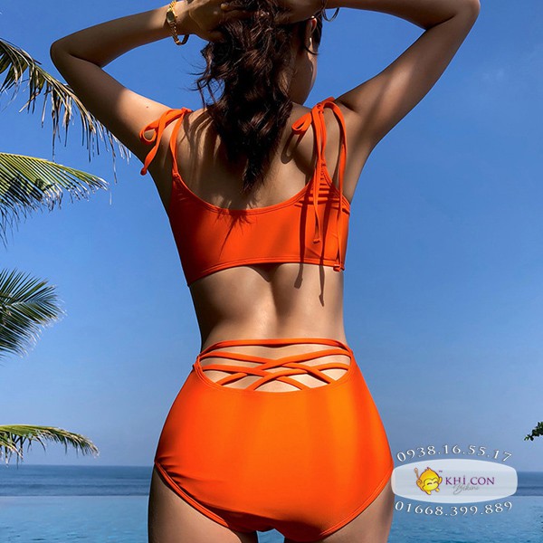 Set bikini 2 mảnh Cam Vitamin C