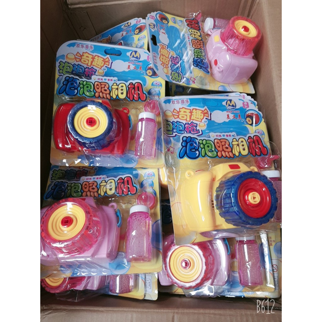 [HCM]Máy ảnh thổi bong bóng đáng yêu cho bé