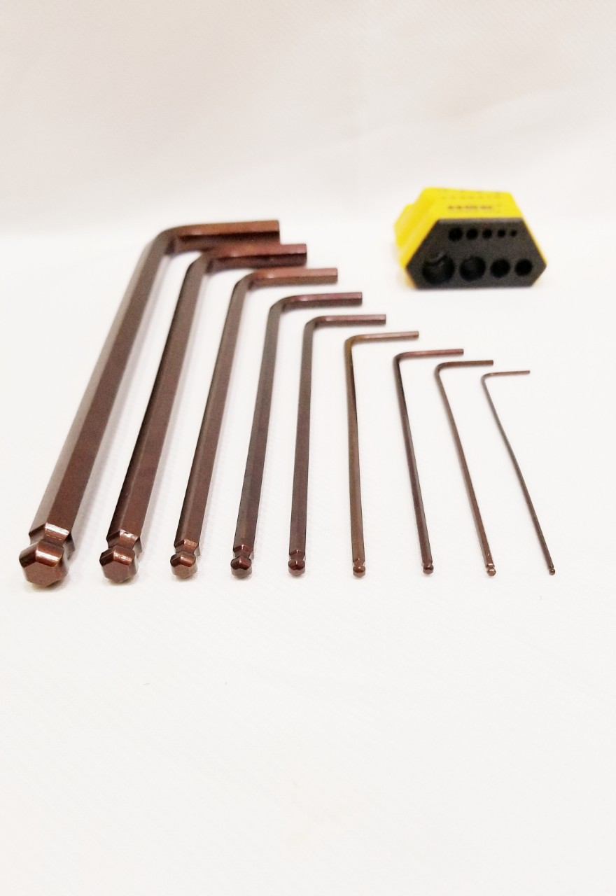 BỘ LỤC GIÁC 9 CÂY  BI dài Hataka