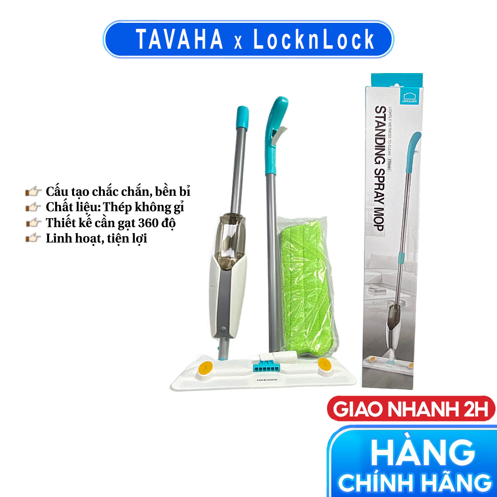 Cây lau nhà Lock&Lock dạng đứng xịt nước ETM461