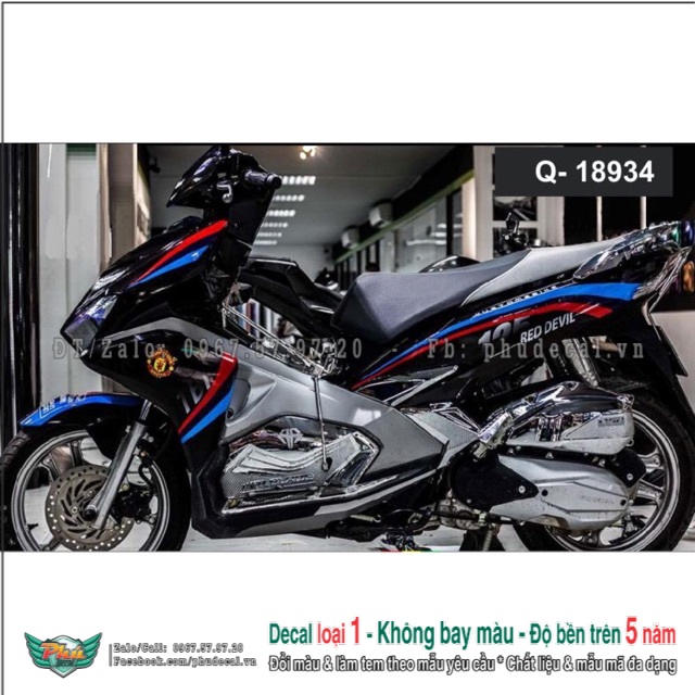 Tem rời AB Air Blade 2016 Đen chỉ rời Hàng loại 1.