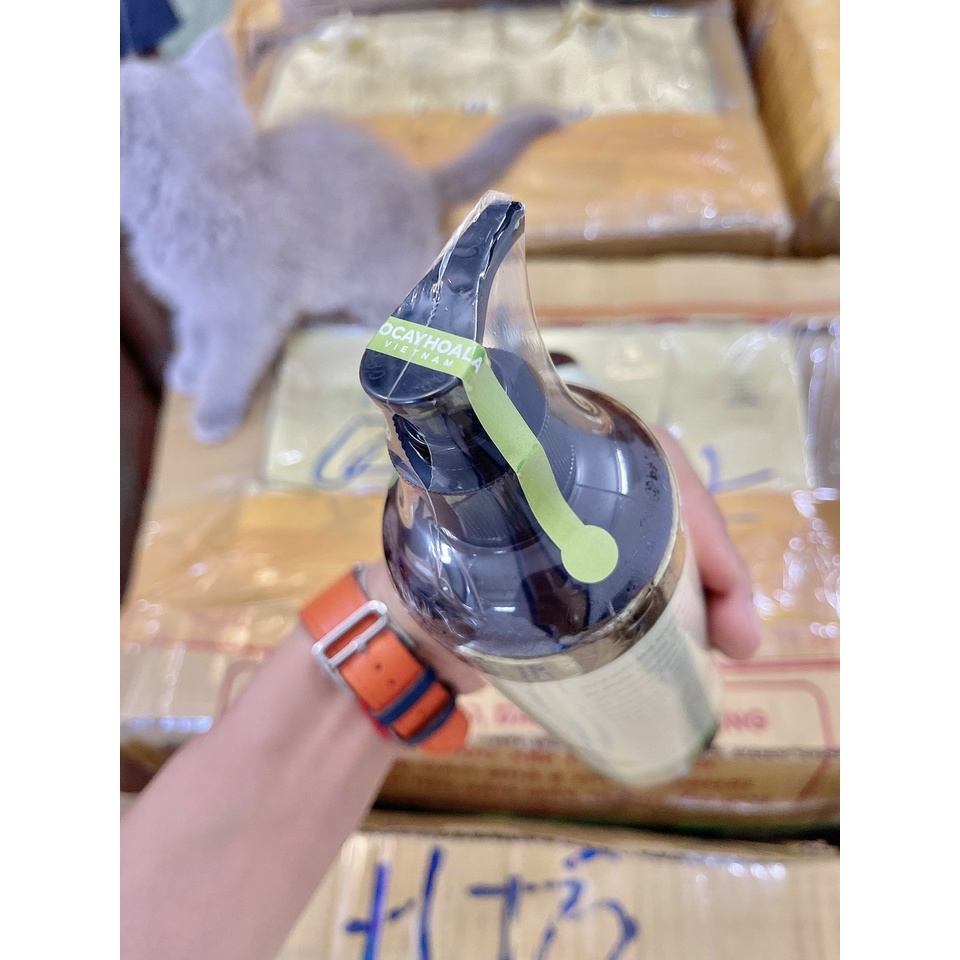 Gội bồ kết thảo dược hà thủ ô chai lớn