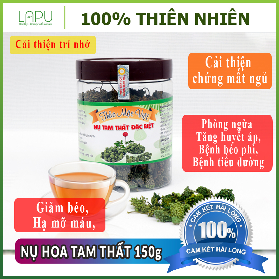 [HỘP 150G] NỤ HOA TAM THẤT ĐẶC BIỆT