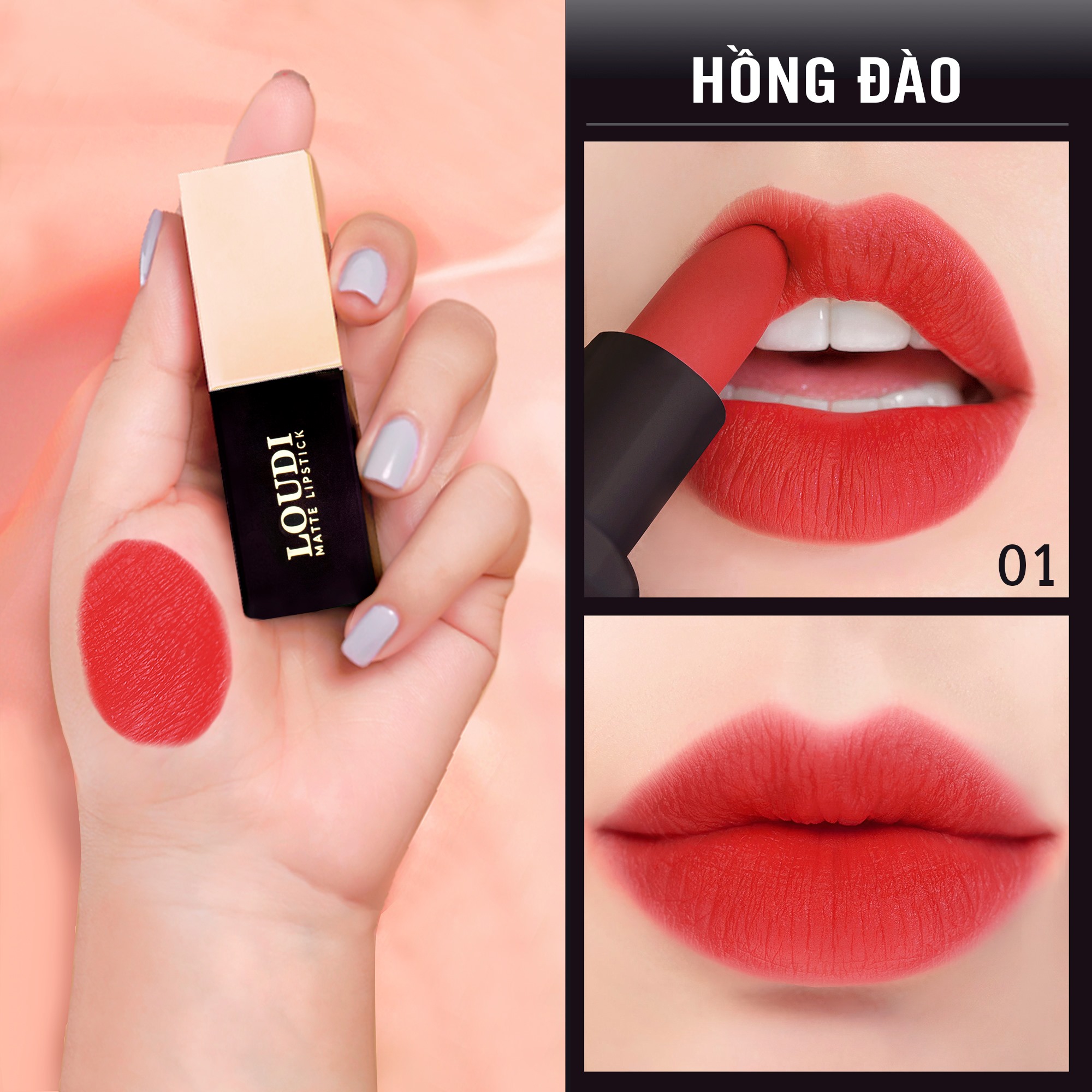 loudi peach liptint