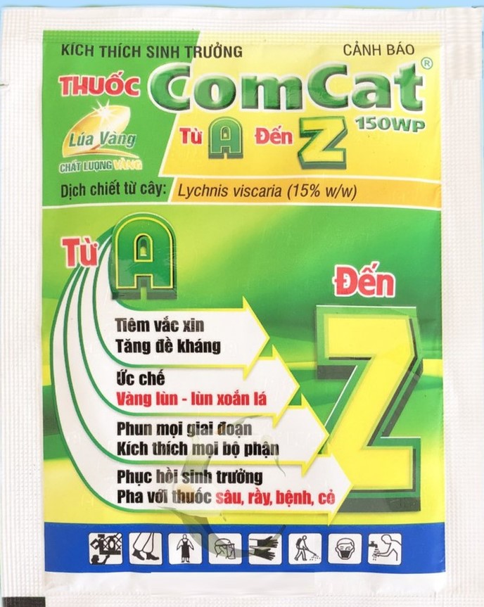 Phân Bón Lá kích thích sinh trưởng Comcat 150WP (gói 7.5g) cao cấp