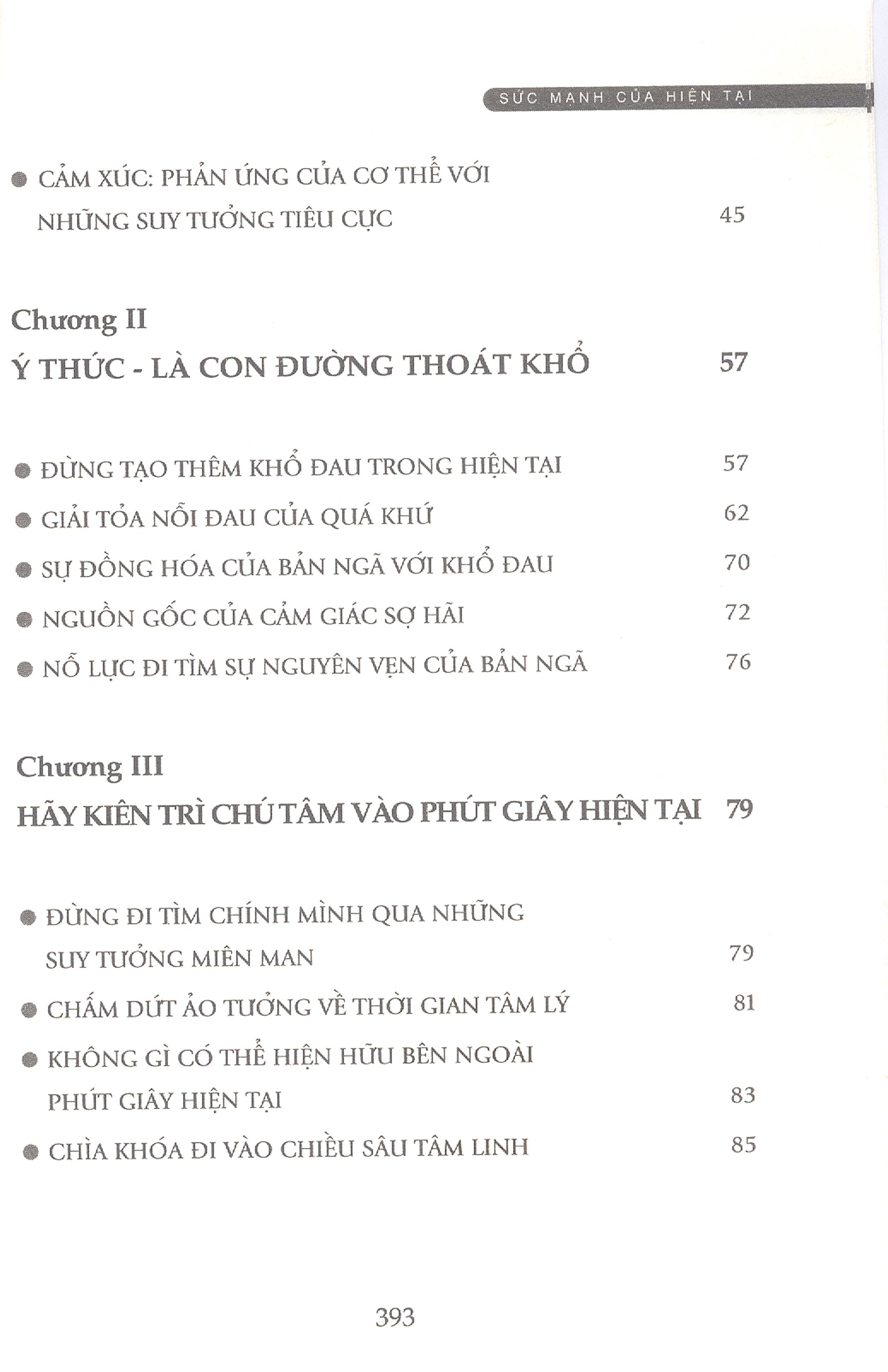 Sức Mạnh Của Hiện Tại