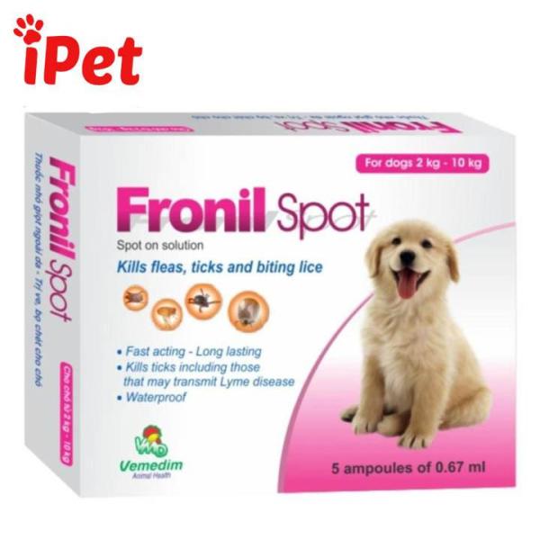 Ống Nhỏ Gáy Fronil Spot Diệt Ve Rận Cho Thú Cưng Chó Mèo - iPet Shop