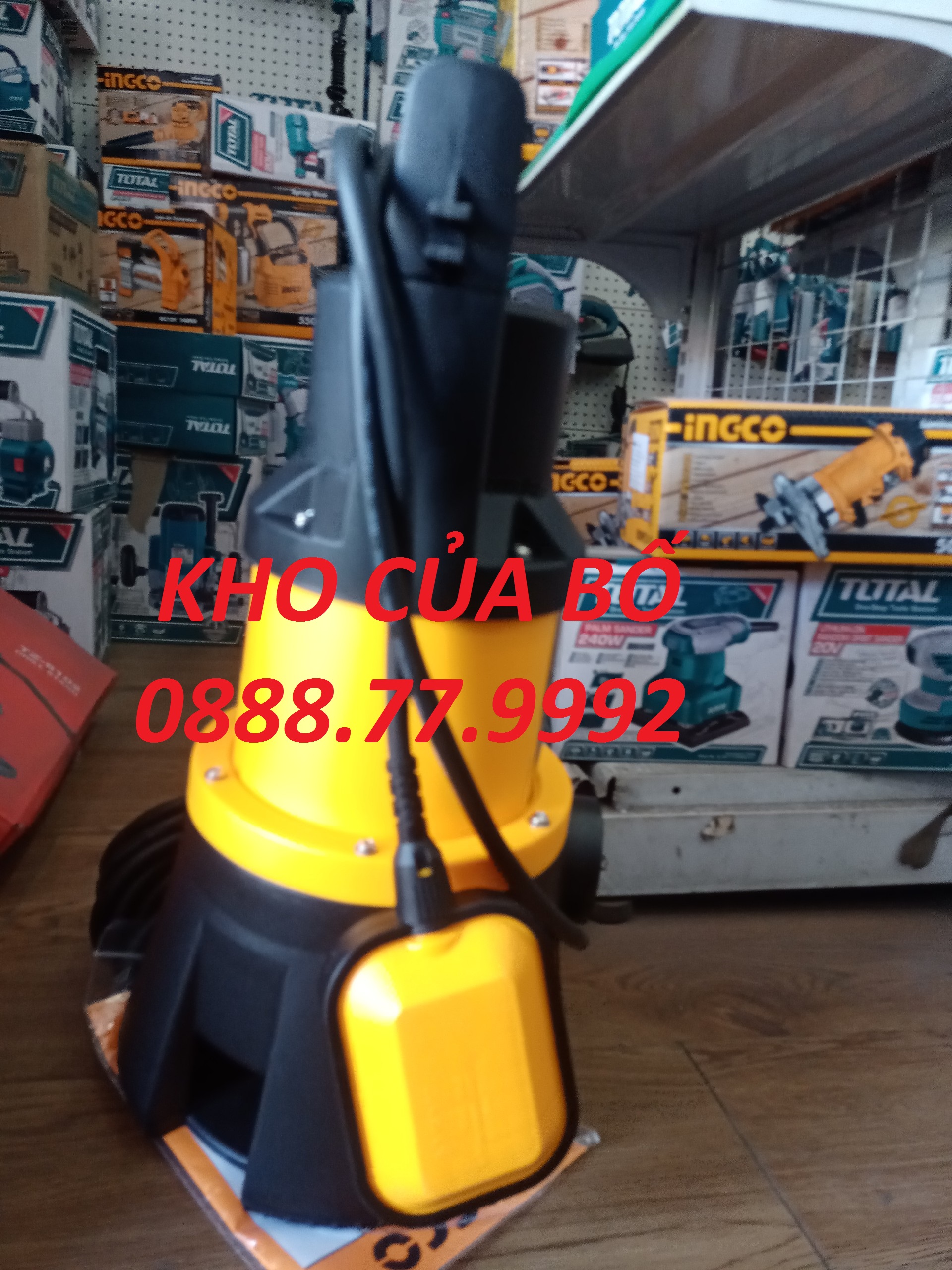 Máy bơm chìm nước thải ingco SPD10001