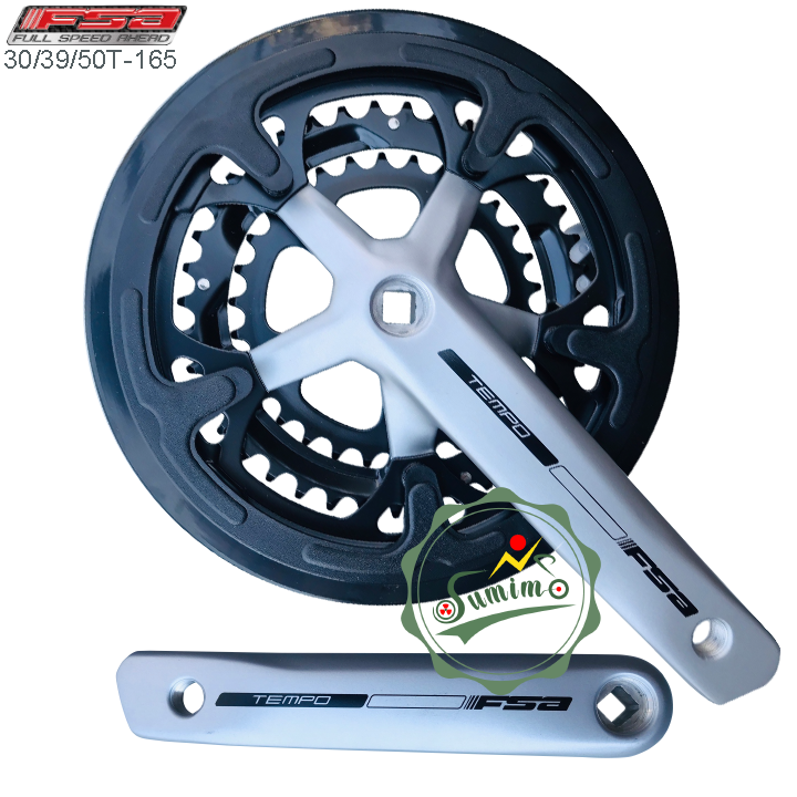 Giò dĩa FSA Tempo CK-200-30/39/50T-170mm cốt vuông