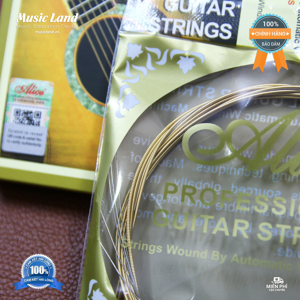 Dây Đàn Guitar Alice AW432 - Chính Hãng