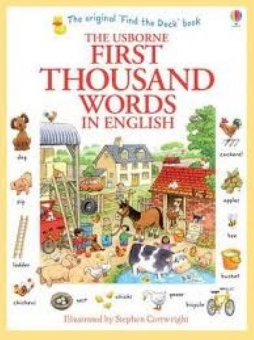 Sách-anh: first thousand words in english