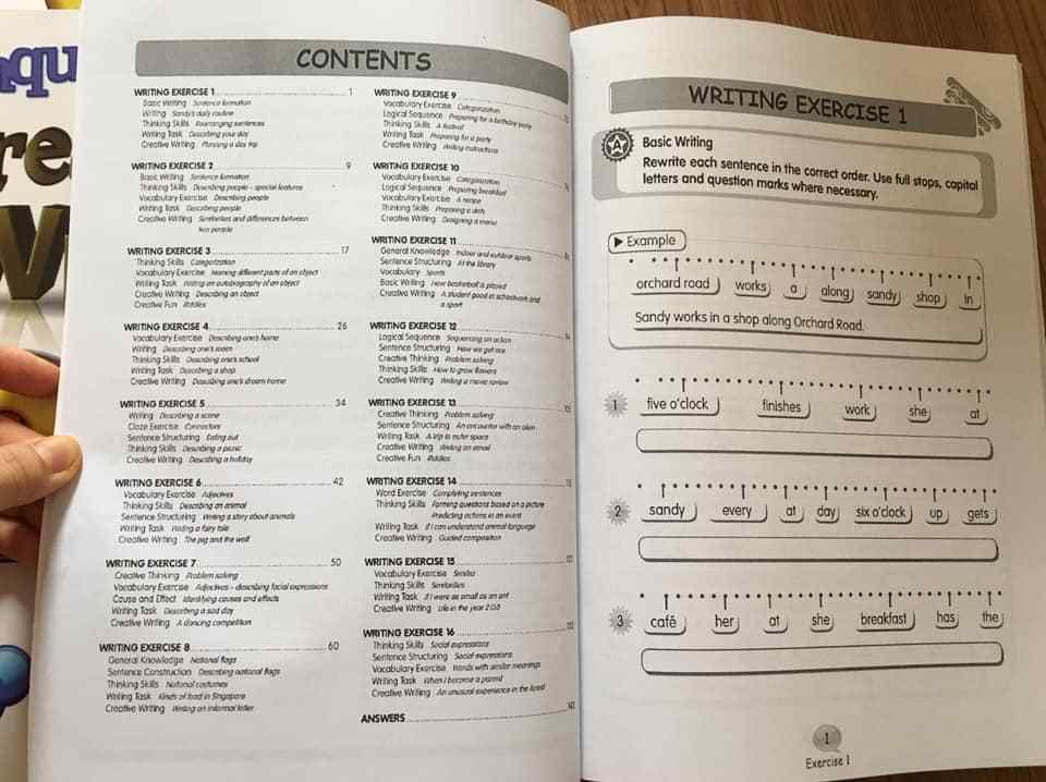 Đồ chơi cho bé học tiếng anh (Tặng kèm file nghe) Conquer creative writing for primary