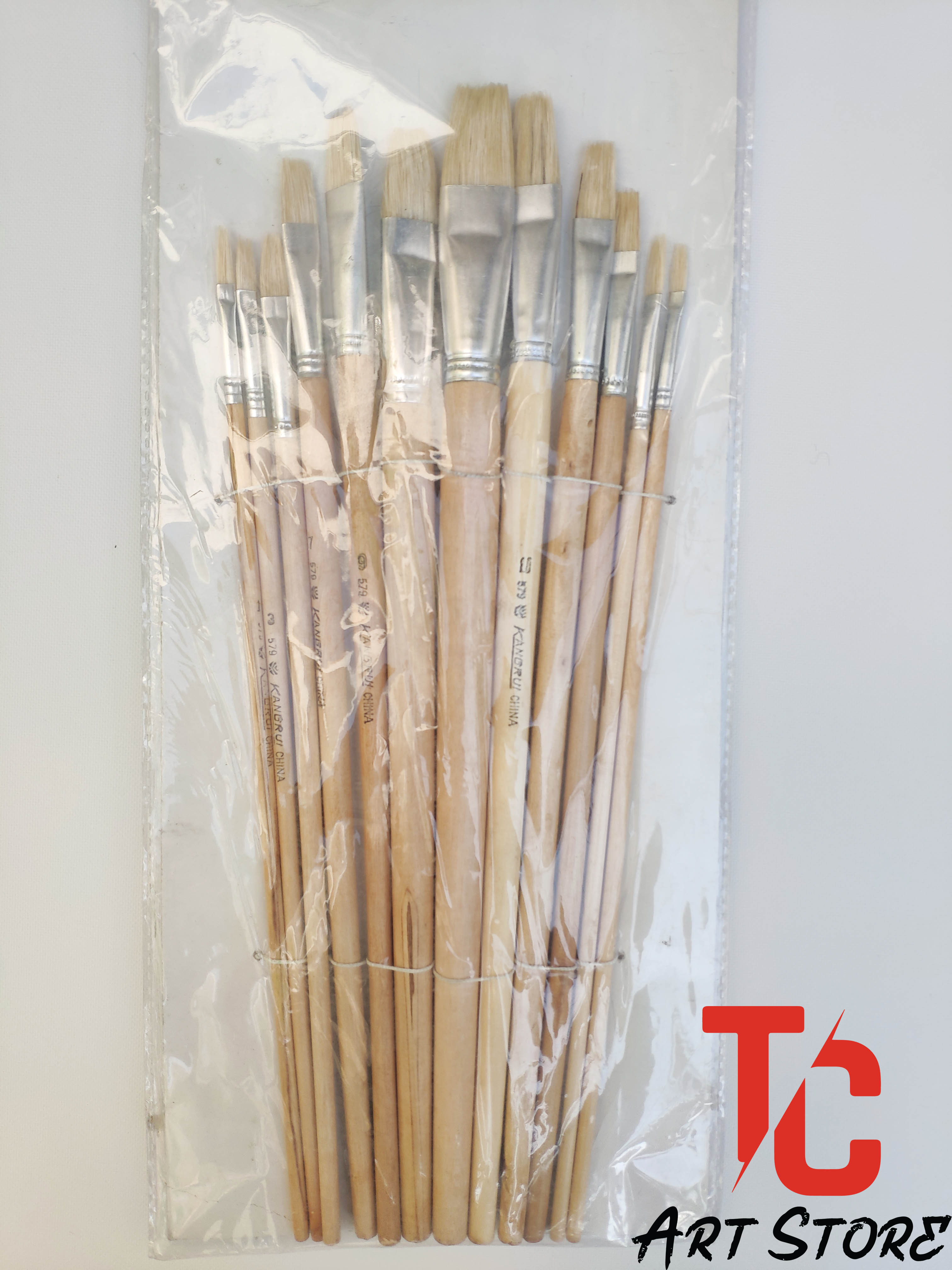 [TC Art Store] Bộ cọ Kangrui Artist brush 12 cây