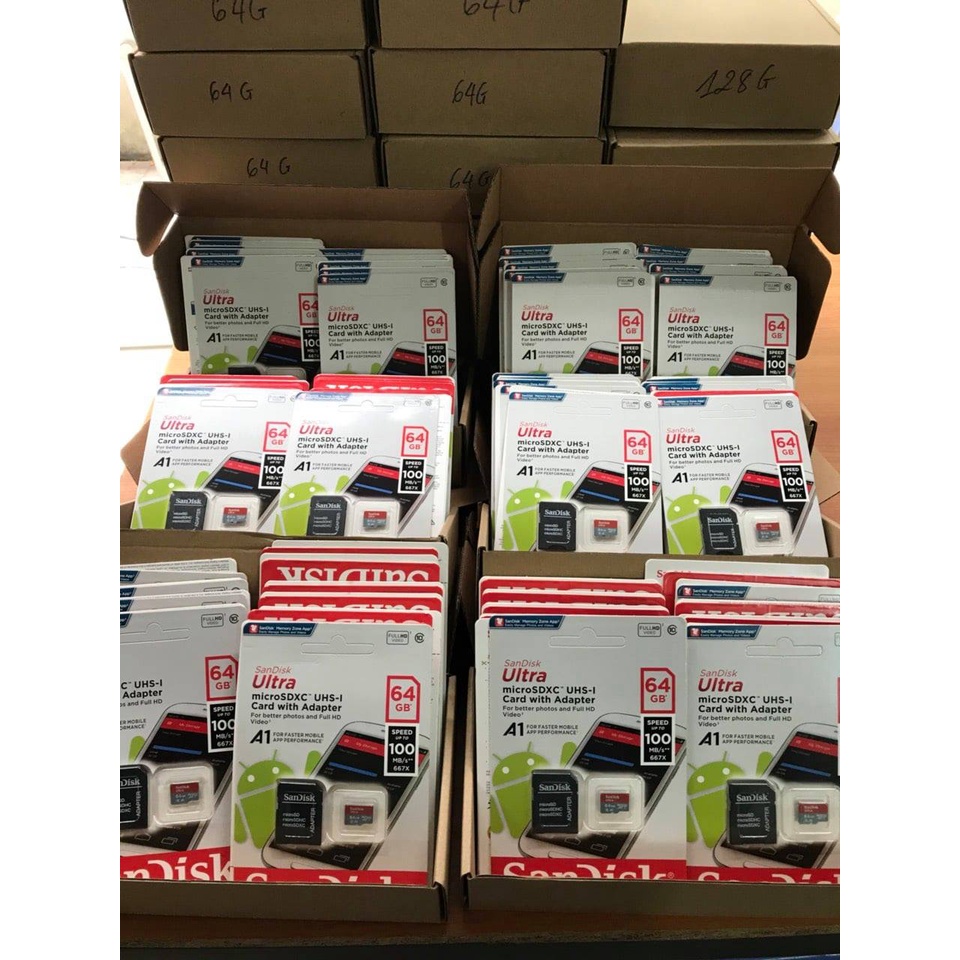 thẻ nhớ 64g chuyên dụng cho camera