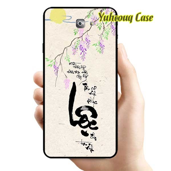 Ốp lưng dành cho samsung j7 prime - thư pháp lộc