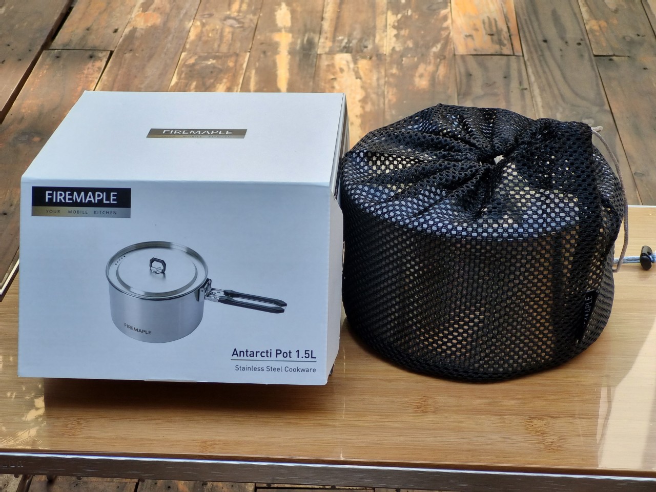Nồi inox tay cầm ABS Antarcti Fire Maple