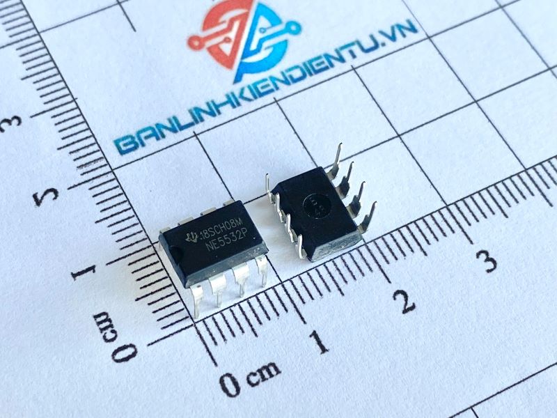 [Combo 5 chiếc] NE5532P, NE5532 IC Thuật Toán DIP-8
