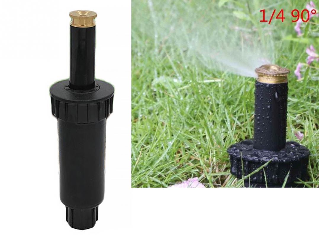 Đầu phun Popup đồng tưới cây cỏ sân sườn ( góc phun 90 độ)